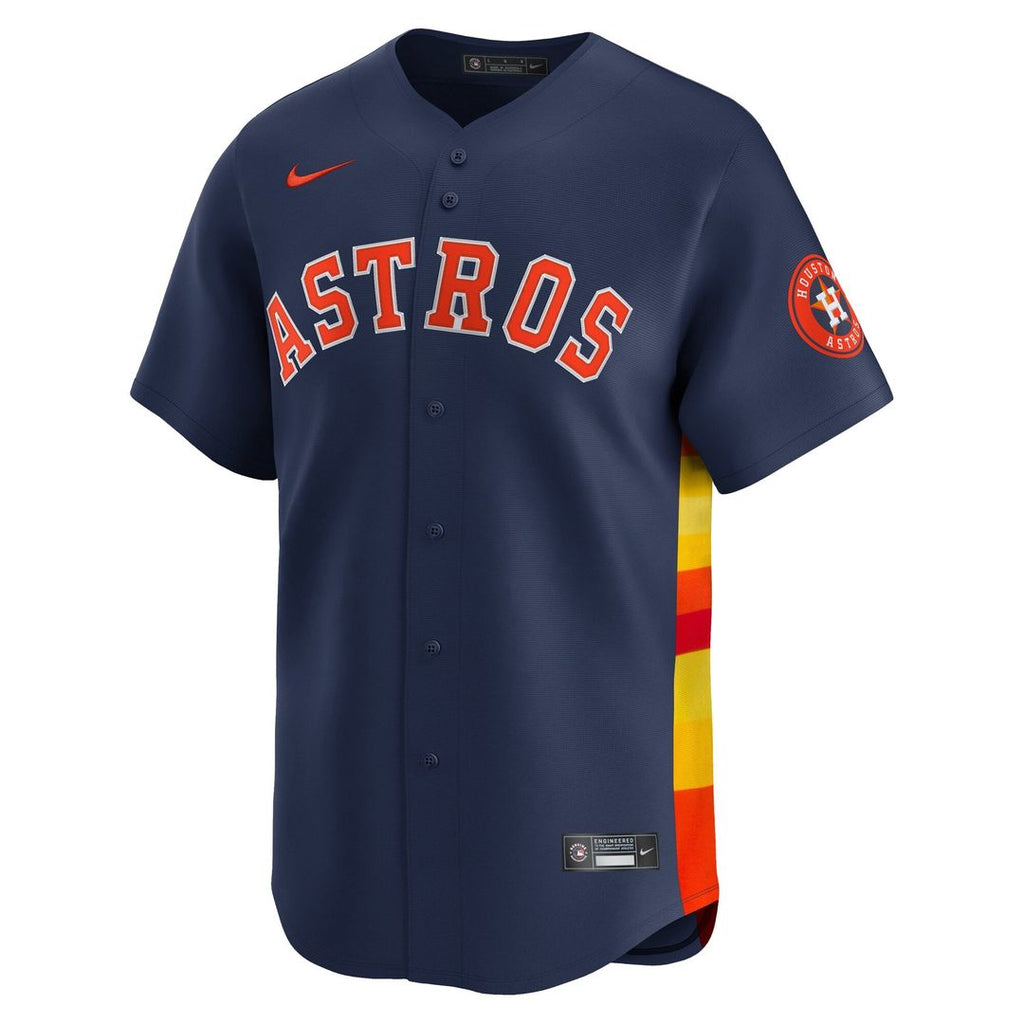 Men's Houston Astros Jose Altuve Navy Alternate Player Jersey