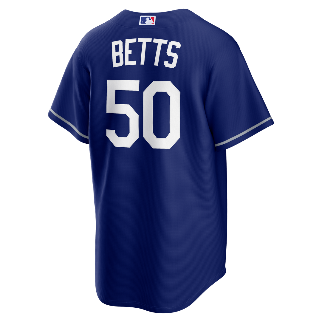 Men's Los Angeles Dodgers Mookie Betts Royal Alternate Replica Jersey
