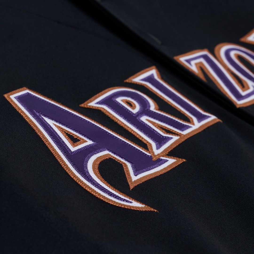 Men's Arizona Diamondbacks Randy Johnson Black 2001 Jersey