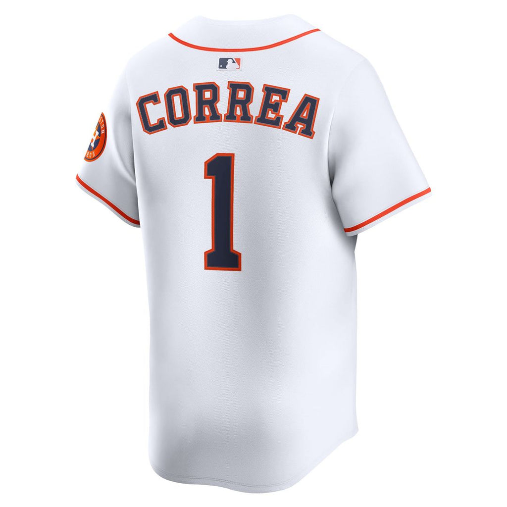 Men's Houston Astros Carlos Correa White Home Player Jersey