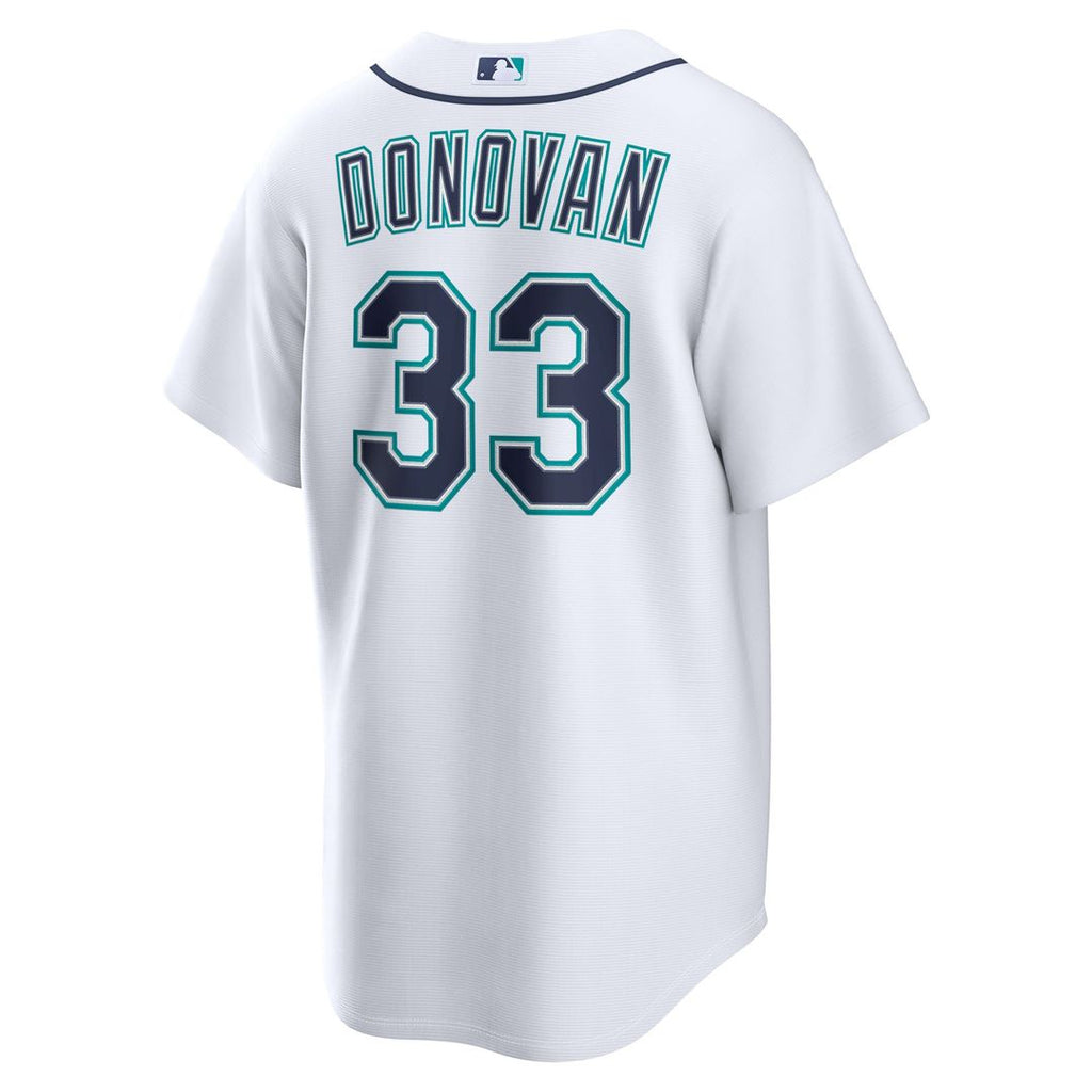 Men's Seattle Mariners Brendan Donovan White Home Replica Jersey
