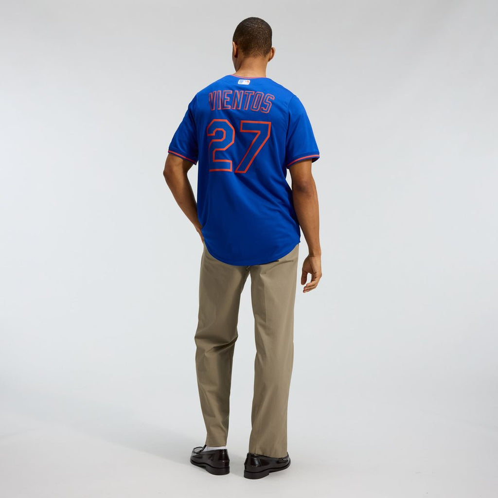 Men's New York Mets Mark Vientos Gray All-Star Jersey