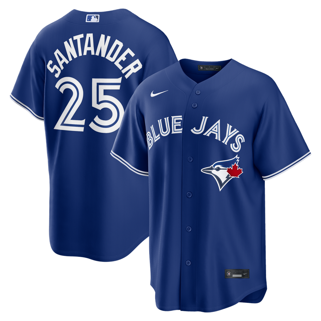 Men's Toronto Blue Jays Anthony Santander Royal Alternate Replica Jersey