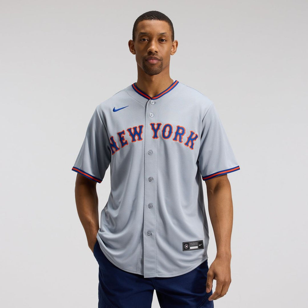 Men's New York Mets Juan Soto Gray Road Replica Jersey