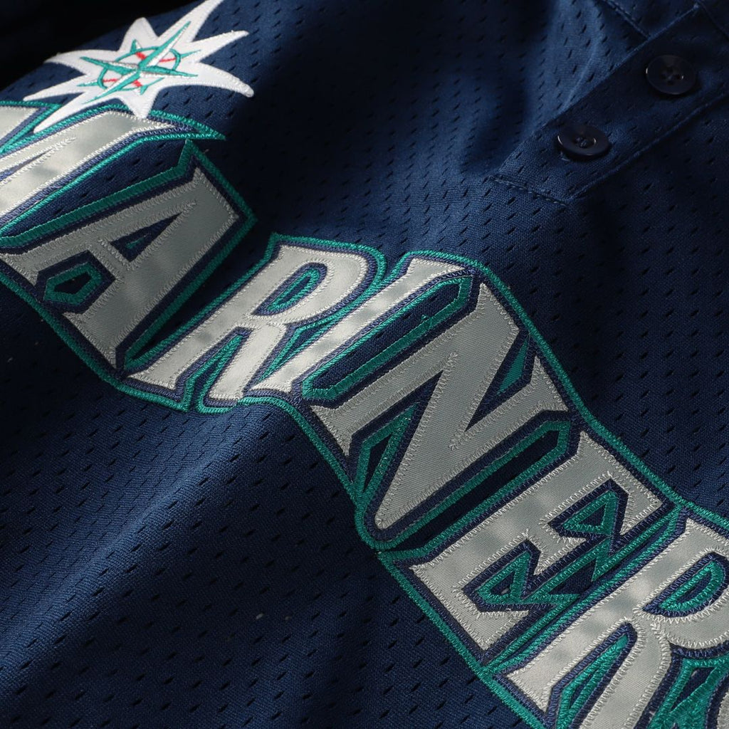 Men's Seattle Mariners Ken Griffey Jr. it Royal Big & Tall Mesh Batting Practice Jersey