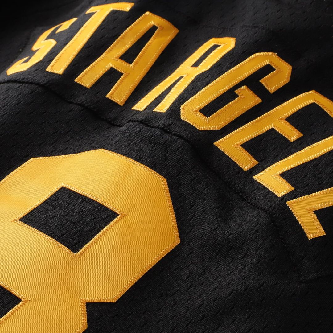 Men's Pittsburgh Pirates Willie Stargell Black Big & Tall Mesh Batting Practice Jersey