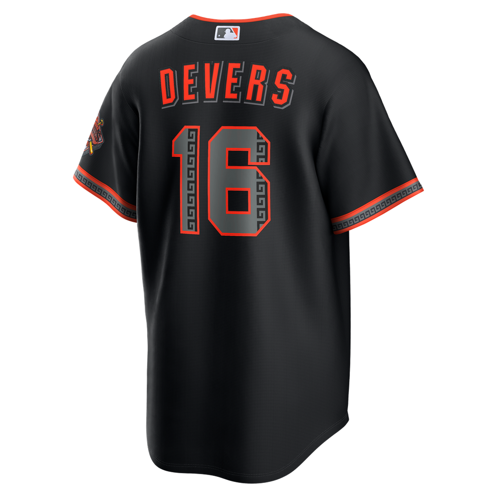 Men's San Francisco Giants Rafael Devers Black Alternate Stadium Jersey