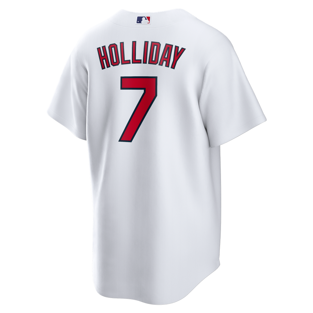 Men's St. Louis Cardinals Matt Holliday White Home Retired Player Replica Jersey