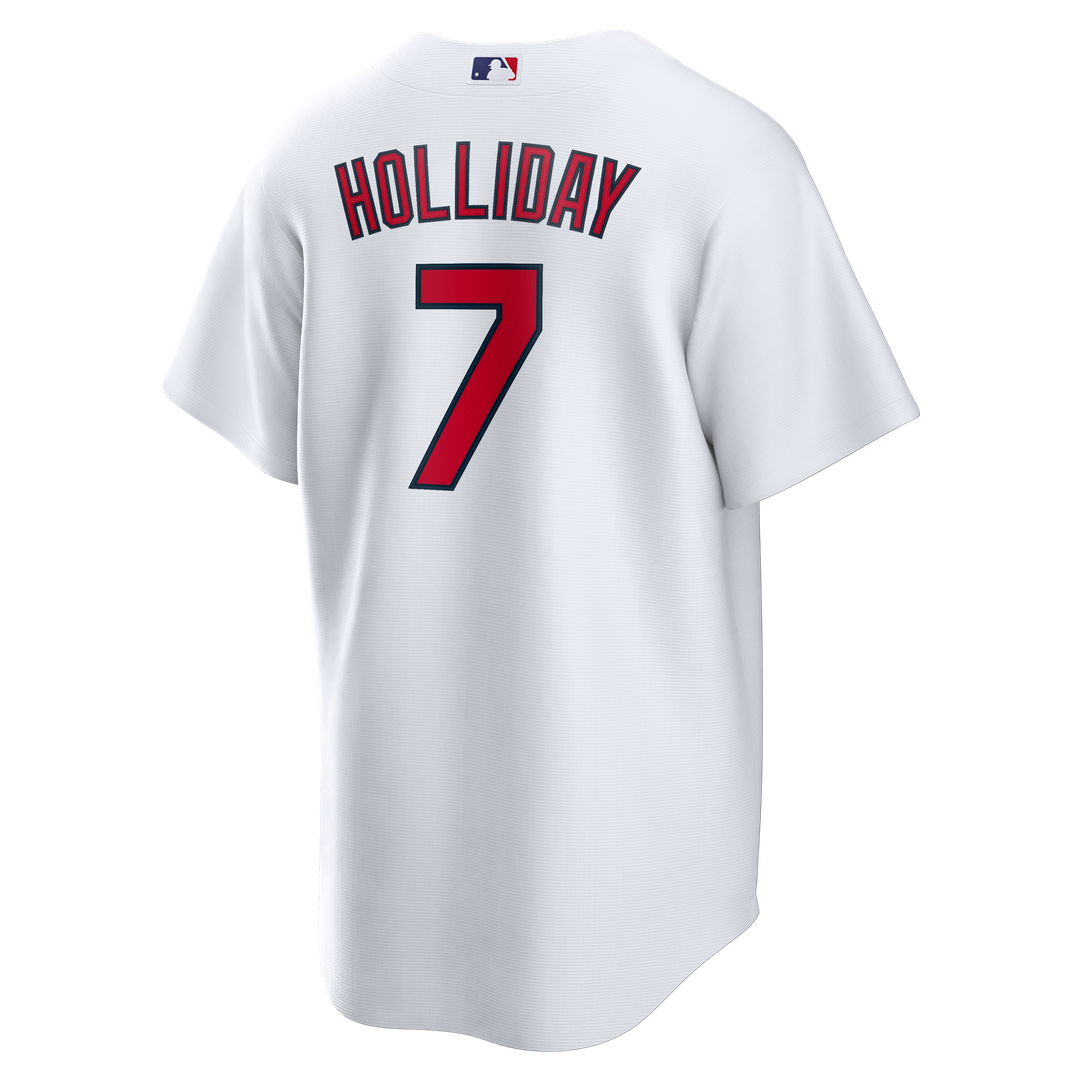 Men's St. Louis Cardinals Matt Holliday White Home Retired Player Replica Jersey