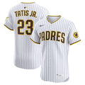 Men's San Diego Padres Fernando Tatis Jr. White Home Elite Jersey