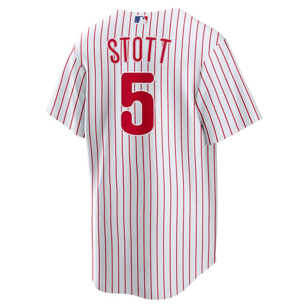 Men's Philadelphia Phillies Bryson Stott White Replica Player Jersey