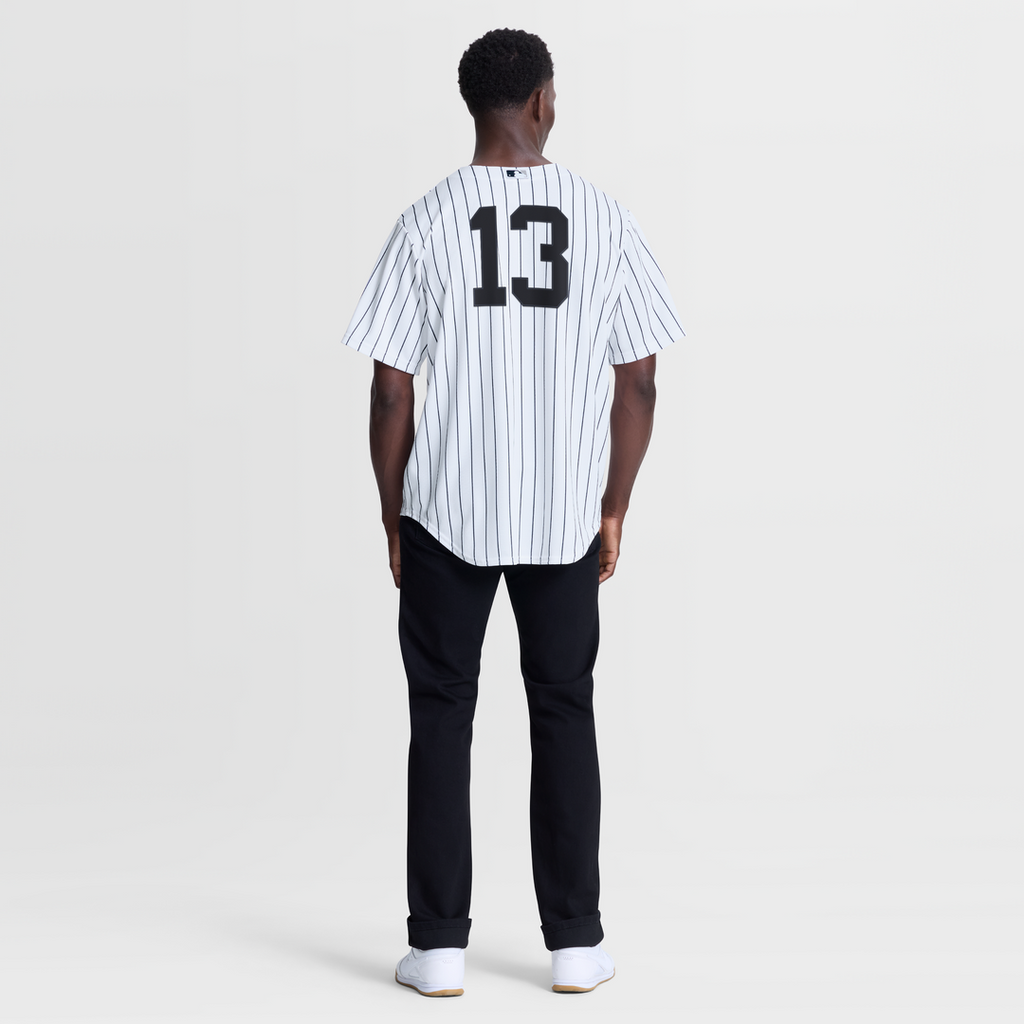 Men's New York Yankees Jazz Chisholm Jr. White Home Replica Jersey