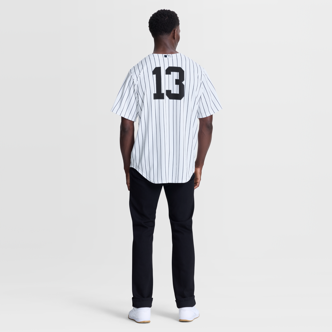 Men's New York Yankees Jazz Chisholm Jr. White Home Replica Jersey
