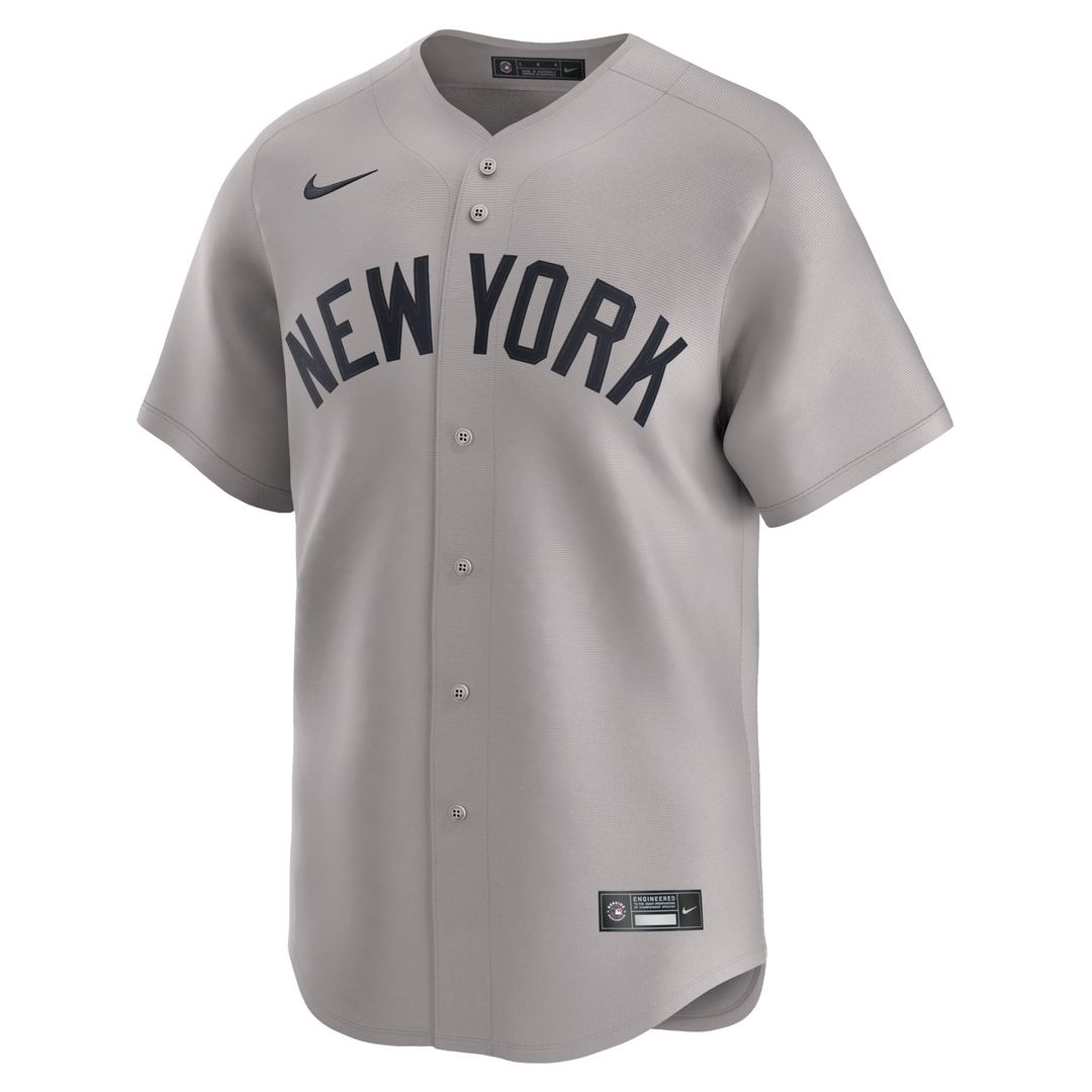 Men's New York Yankees Anthony Volpe Gray Away Player Jersey
