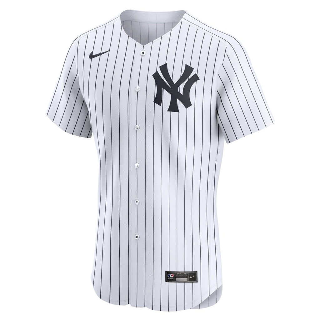 Men's New York Yankees White Home Elite Jersey