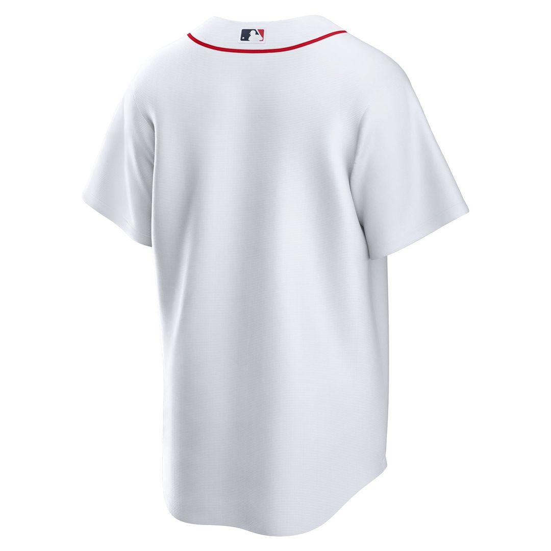 Men's Boston Red Sox White Home Blank Replica Jersey