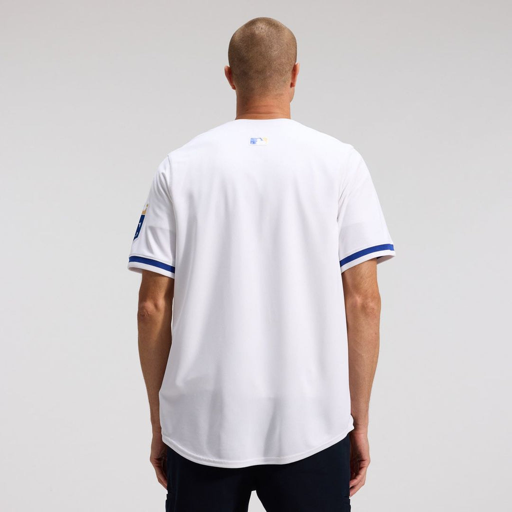 Men's Kansas City Royals White Home Jersey