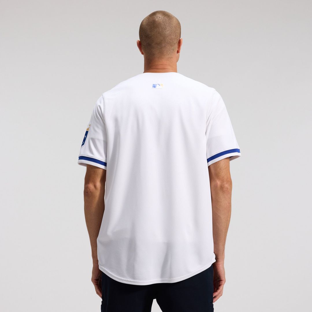 Men's Kansas City Royals White Home Jersey