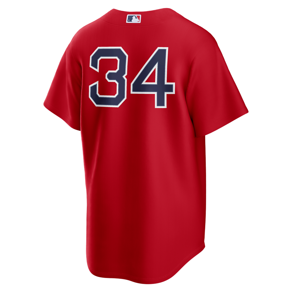 Men's Boston Red Sox David Ortiz Red Alternate Replica Jersey