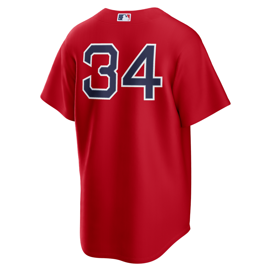 Men's Boston Red Sox David Ortiz Red Alternate Replica Jersey