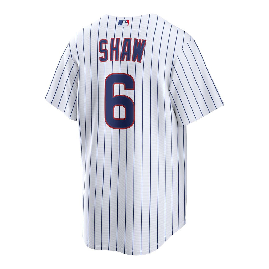 Men's Chicago Cubs Matt Shaw White Home Replica Jersey