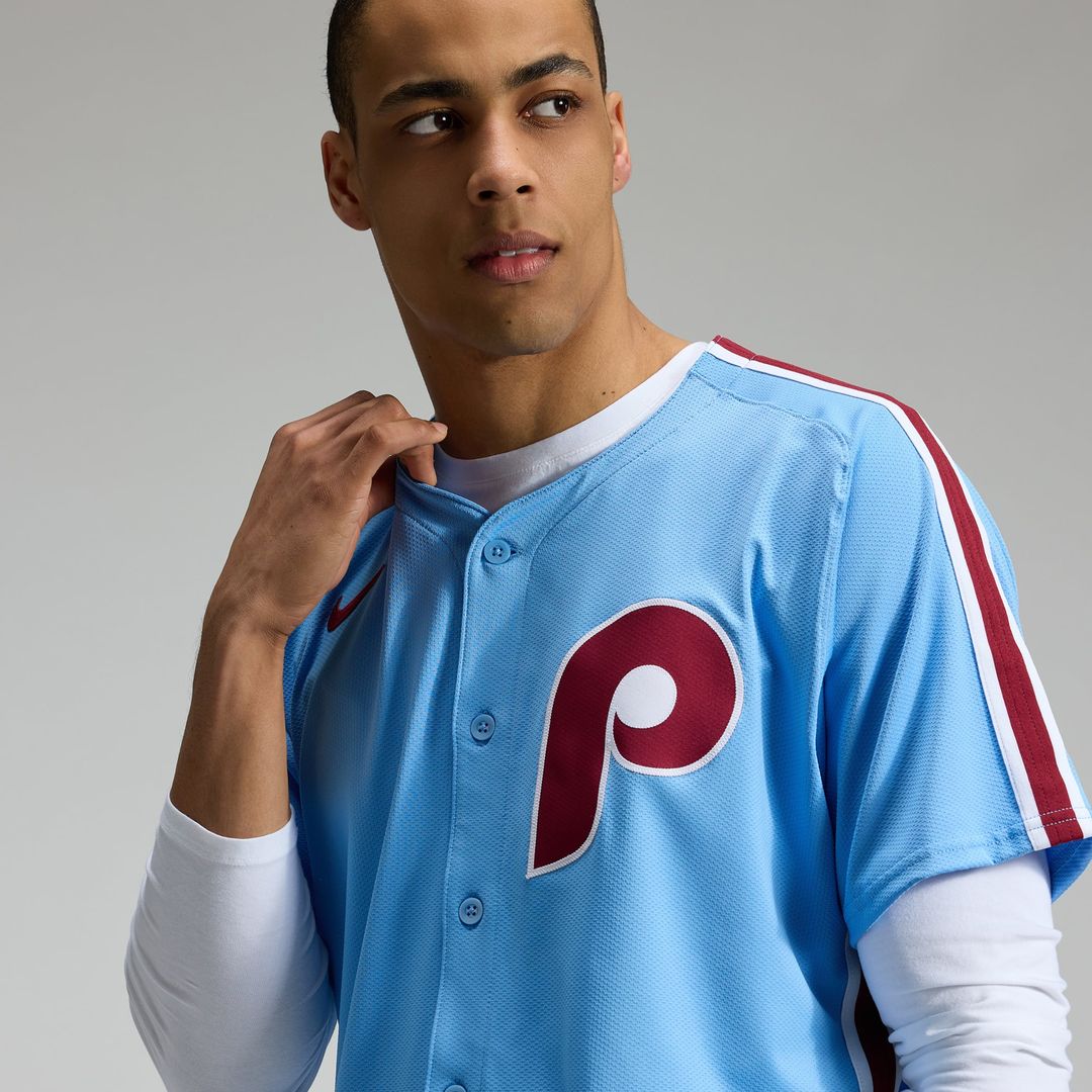 Men's Philadelphia Phillies Cream Alternate 2 Elite Jersey