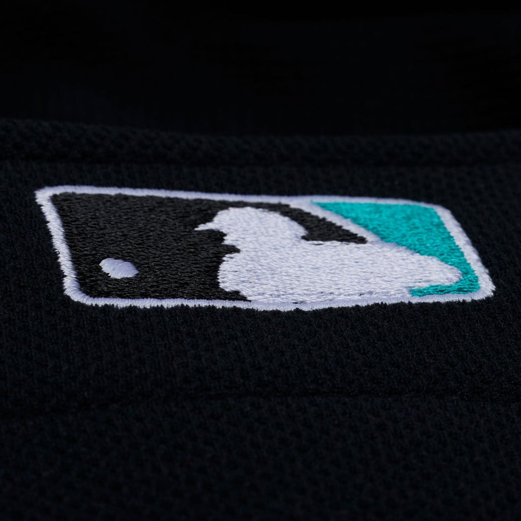 Men's Florida Marlins Miguel Cabrera Black 2003 Mesh Batting Practice Button-Up Jersey