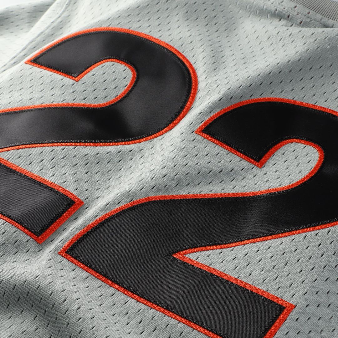 Men's San Francisco Giants Will Clark Gray Batting Practice Jersey