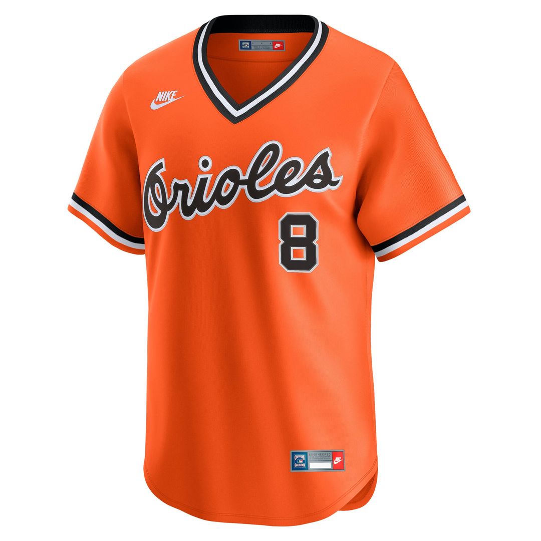 Men's Baltimore Orioles Cal Ripken Sr. Orange Throwback Jersey