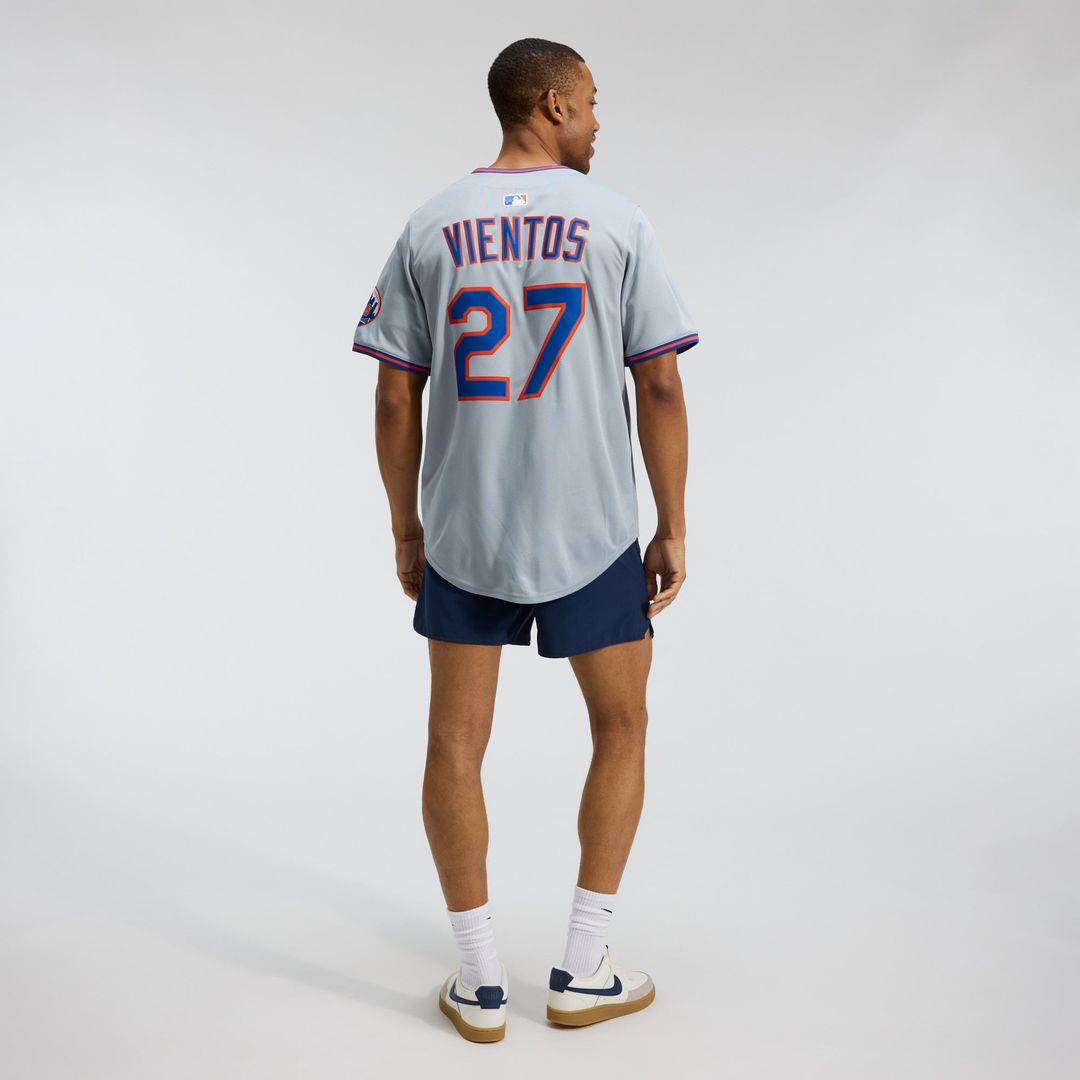 Men's New York Mets Mark Vientos Gray All-Star Jersey