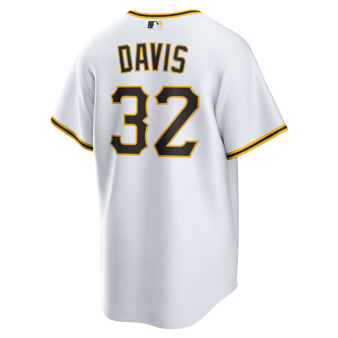 Men's Pittsburgh Pirates Henry Davis White Home Replica Jersey