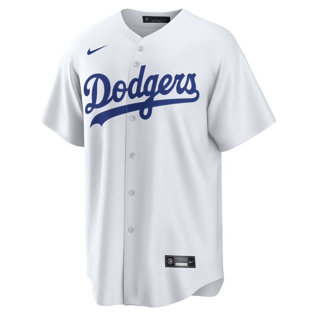 Men's Los Angeles Dodgers Freddie Freeman White Replica Player Jersey