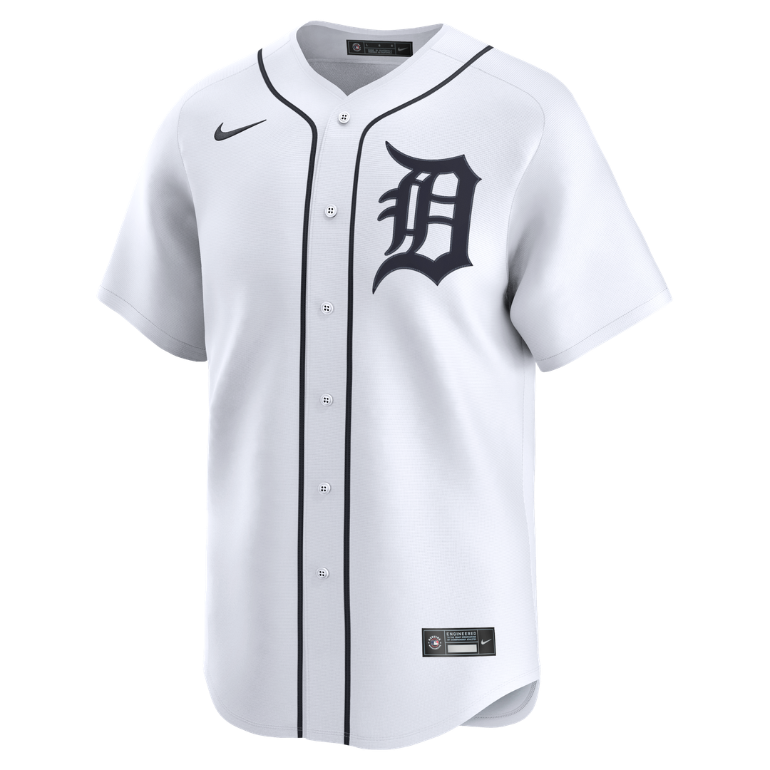 Men's Detroit Tigers Tarik Skubal White Home Player Jersey
