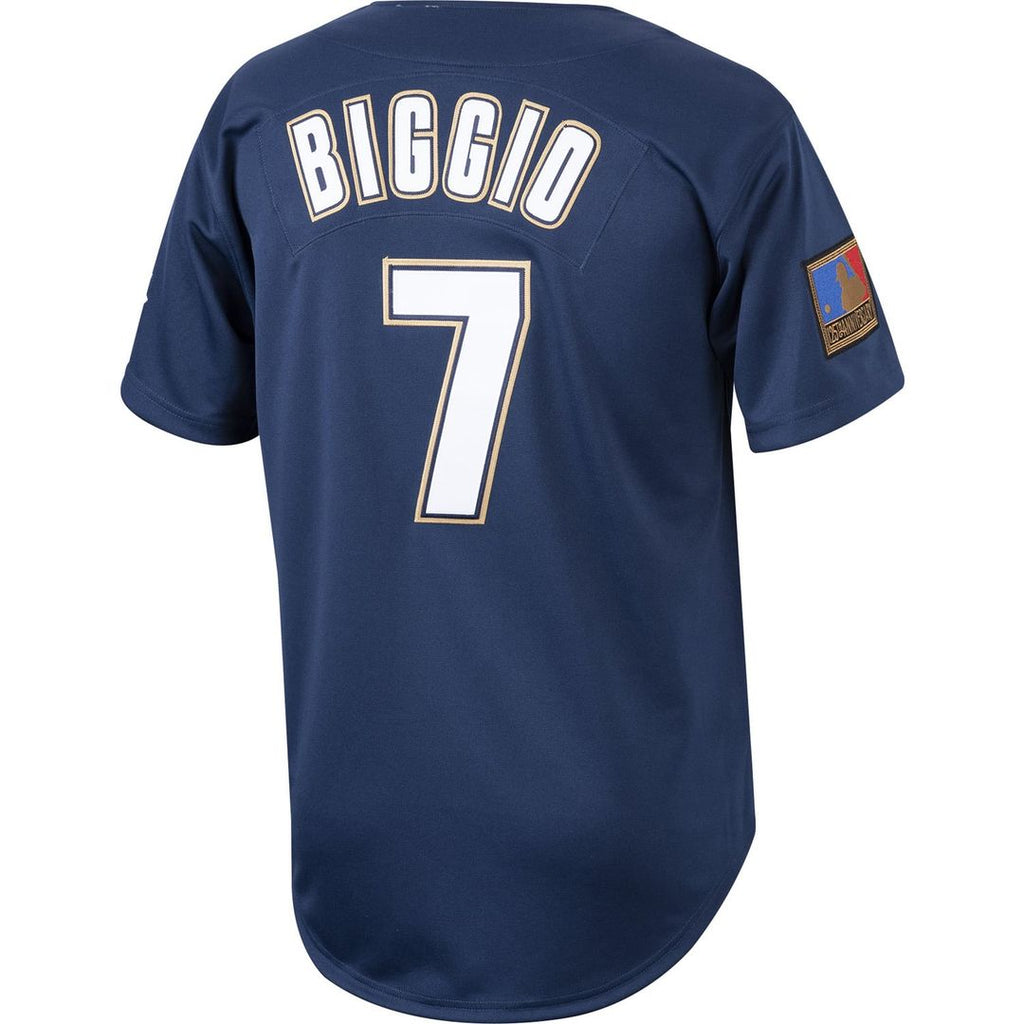 Men's Houston Astros Craig Biggio Navy 1994 Jersey