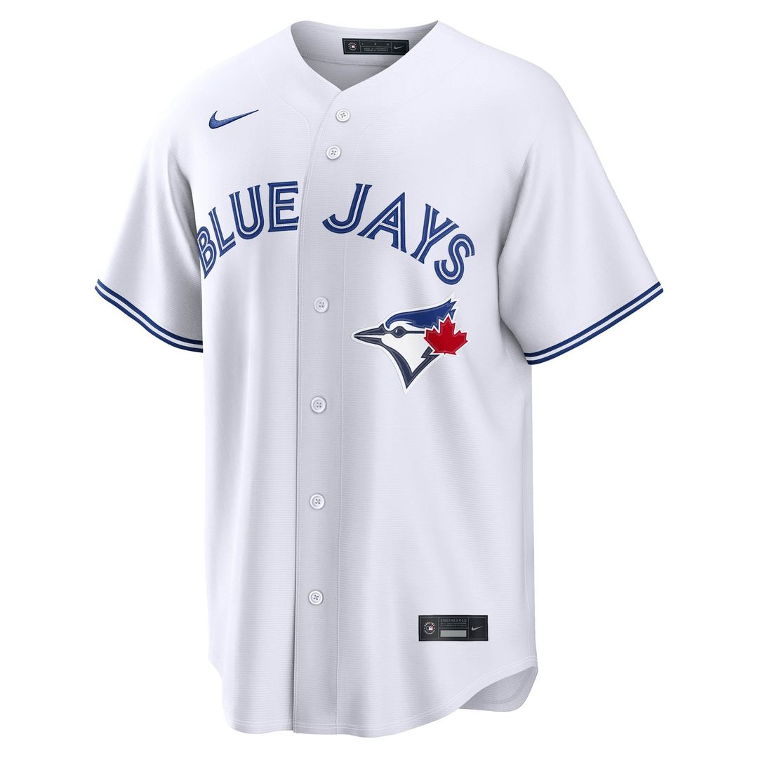 Men's Toronto Blue Jays Alejandro Kirk White Home Replica Jersey