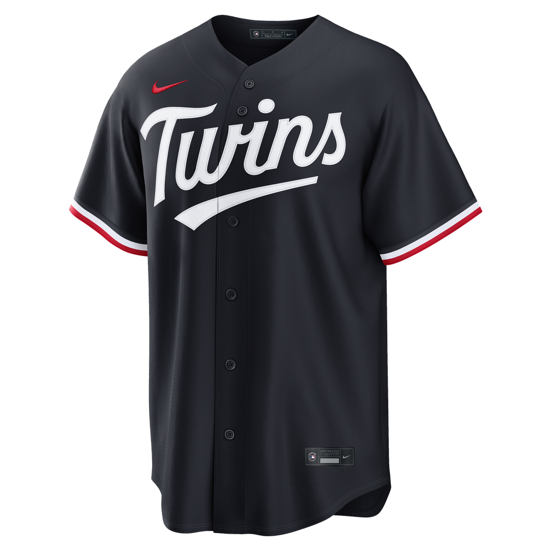 Men's Minnesota Twins Navy Alternate Replica Jersey