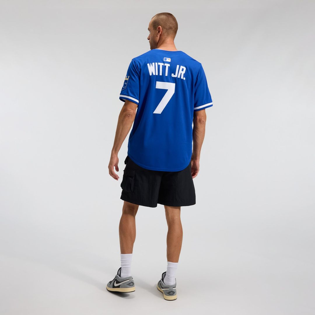 Men's Kansas City Royals Bobby Witt Jr. Royal Alternate 2 Player Jersey