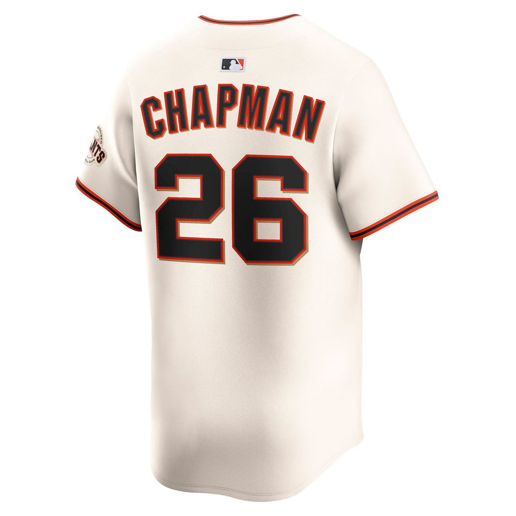 Men's San Francisco Giants Matt Chapman Cream Home Player Jersey