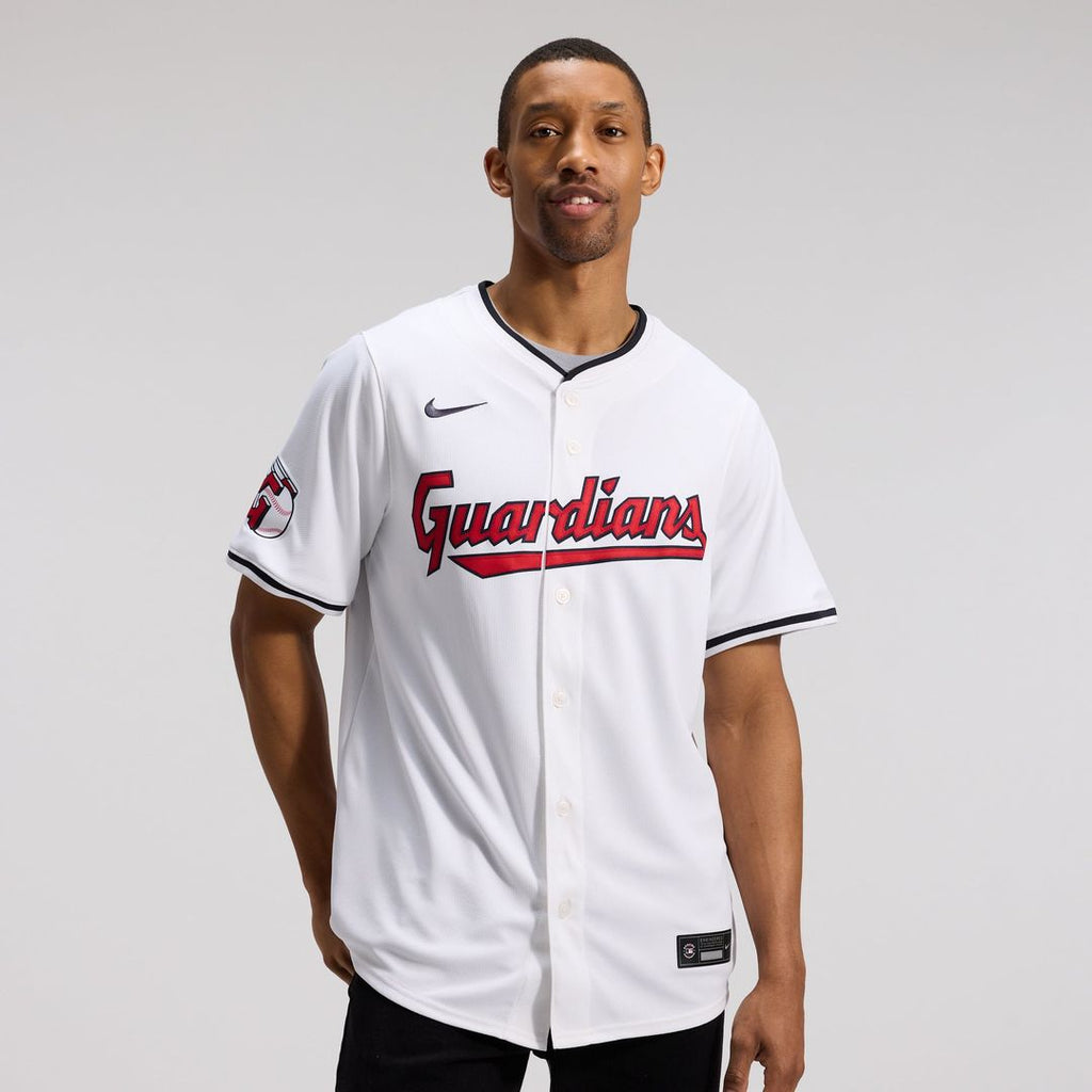 Men's Cleveland Guardians Jose Ramirez White Home Player Jersey