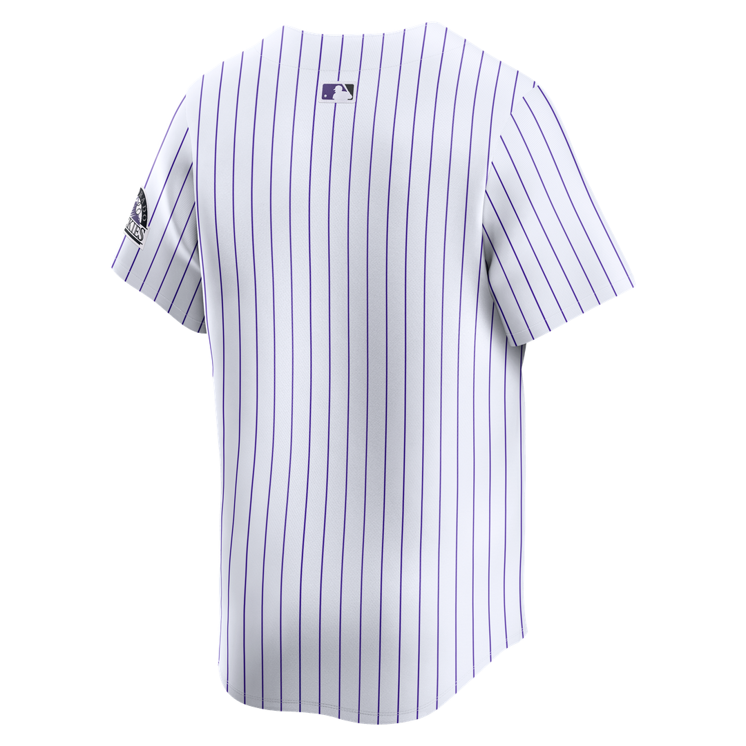 Men's Colorado Rockies White Home Jersey