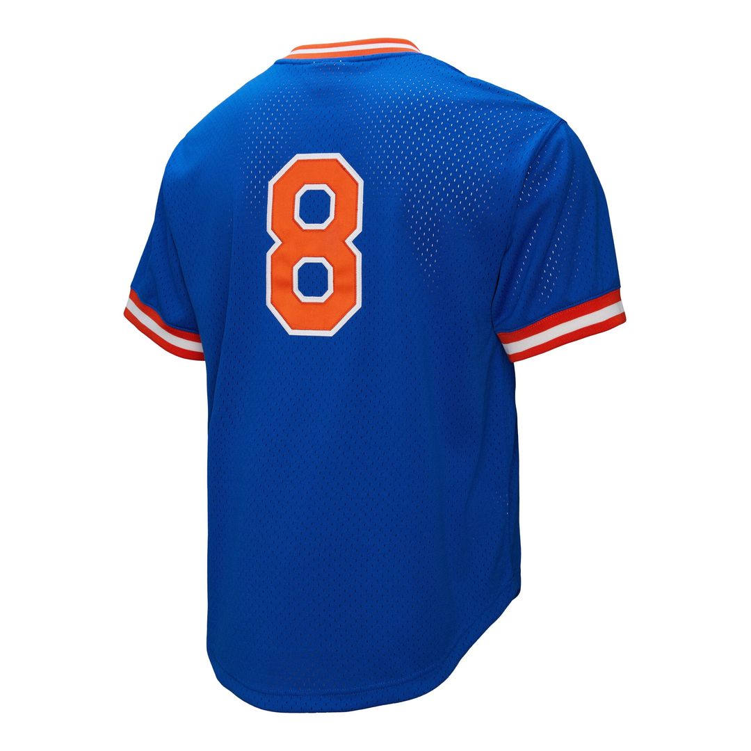 Men's New York Mets Gary Carter Royal Big & Tall Mesh Batting Practice Jersey