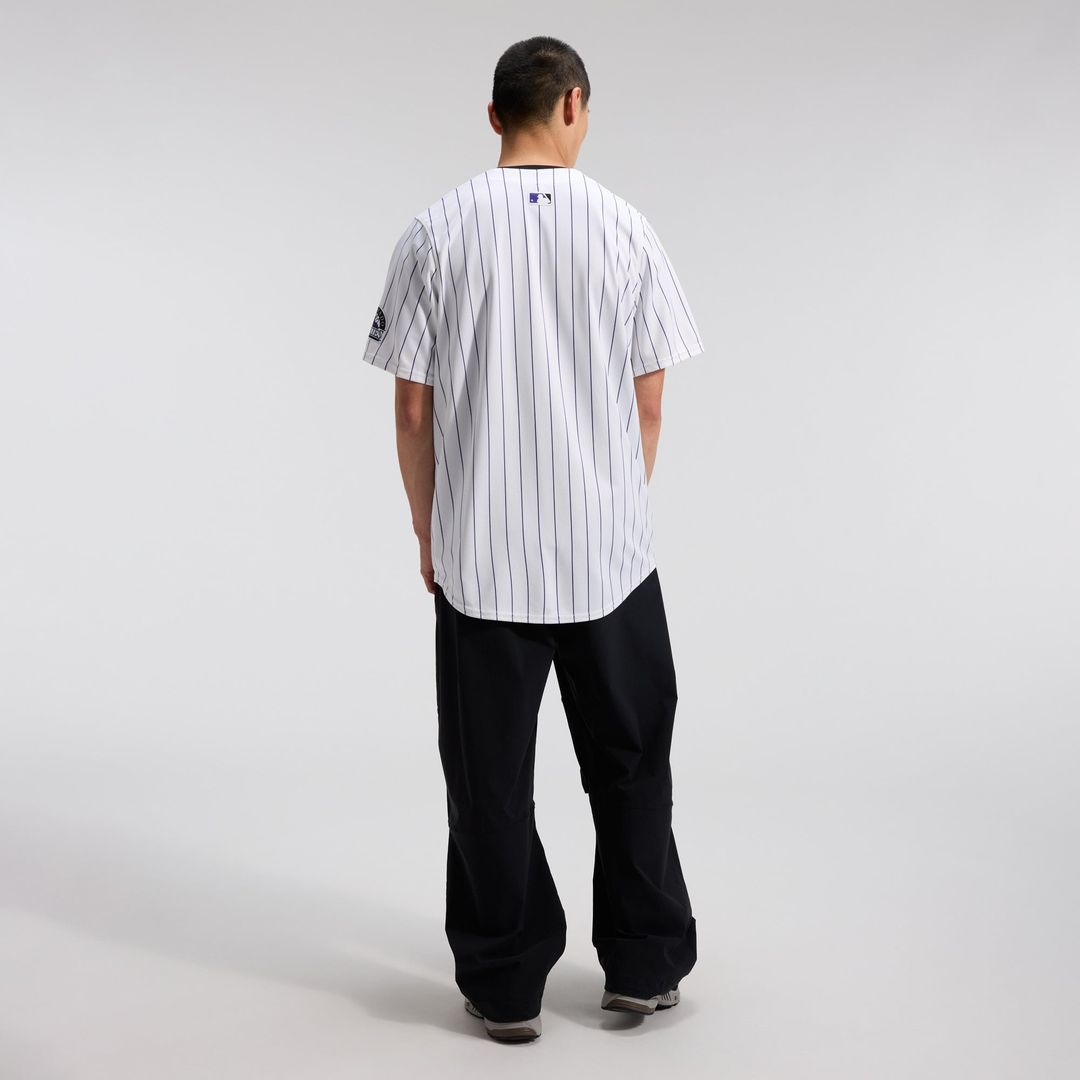 Men's Colorado Rockies White Home Jersey
