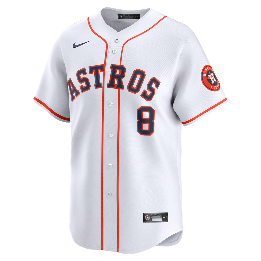 Men's Houston Astros Christian Walker White Home Player Jersey