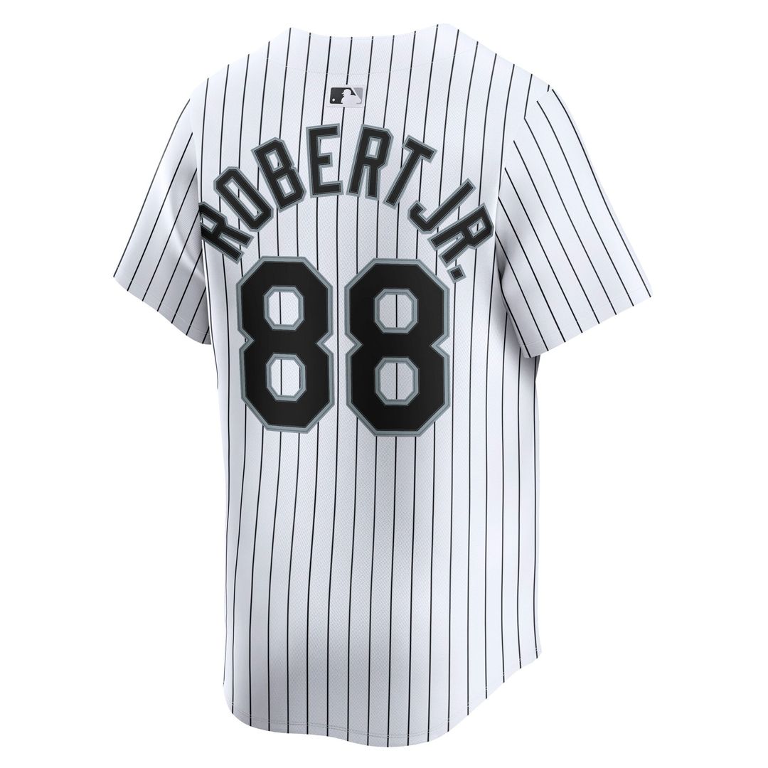 Men's Chicago White Sox Luis Robert Jr. White Home Player Jersey