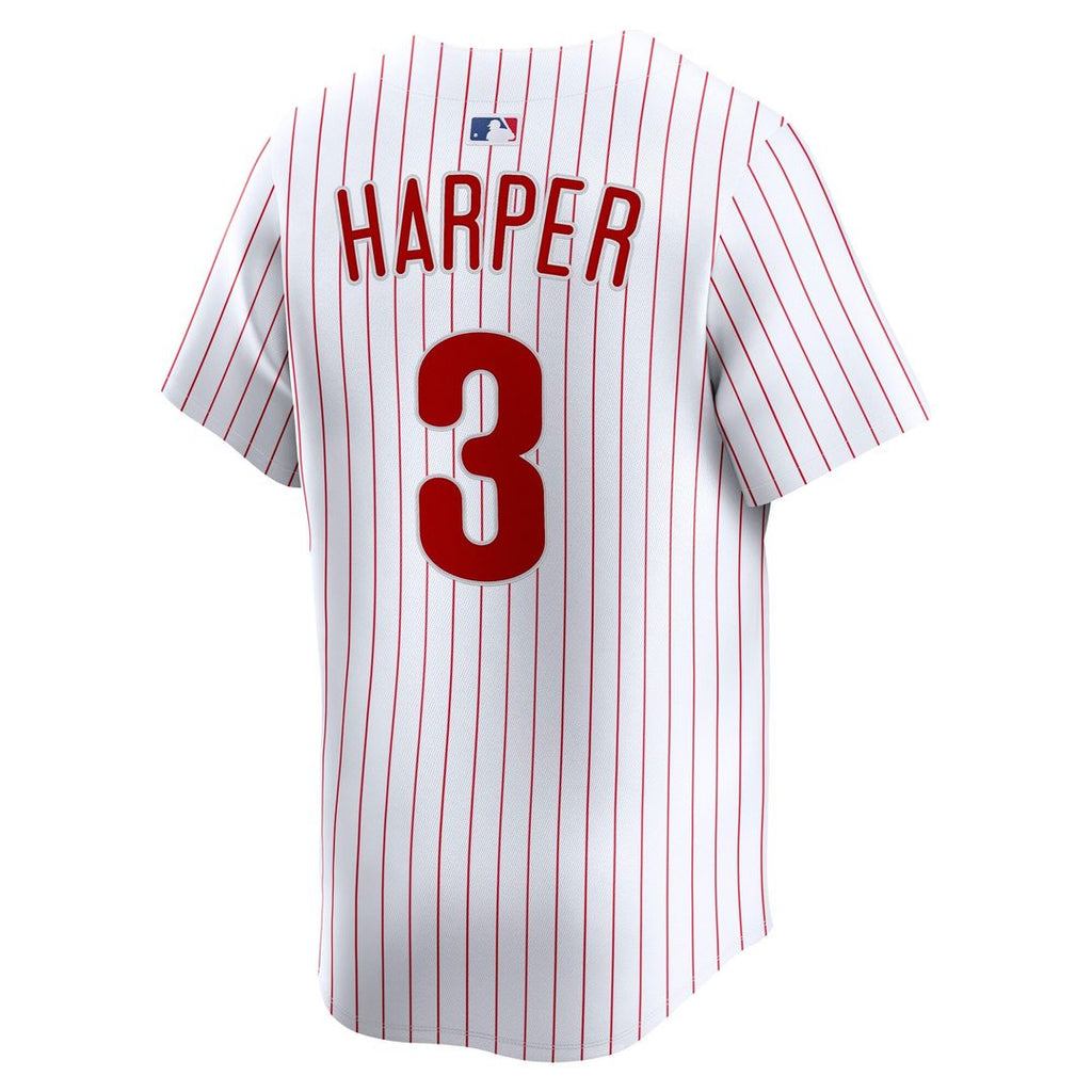 Men's Philadelphia Phillies Bryce Harper Gray Road Player Jersey