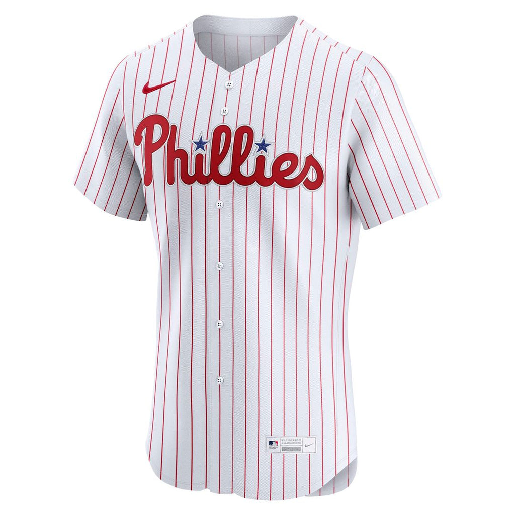Men's Philadelphia Phillies White Home Elite Jersey