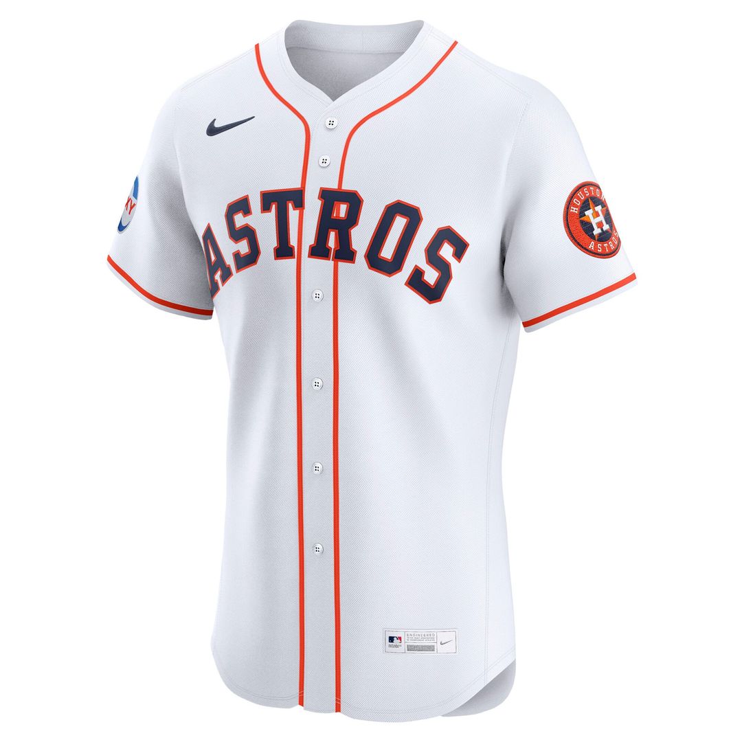 Men's Houston Astros White Home Elite Jersey