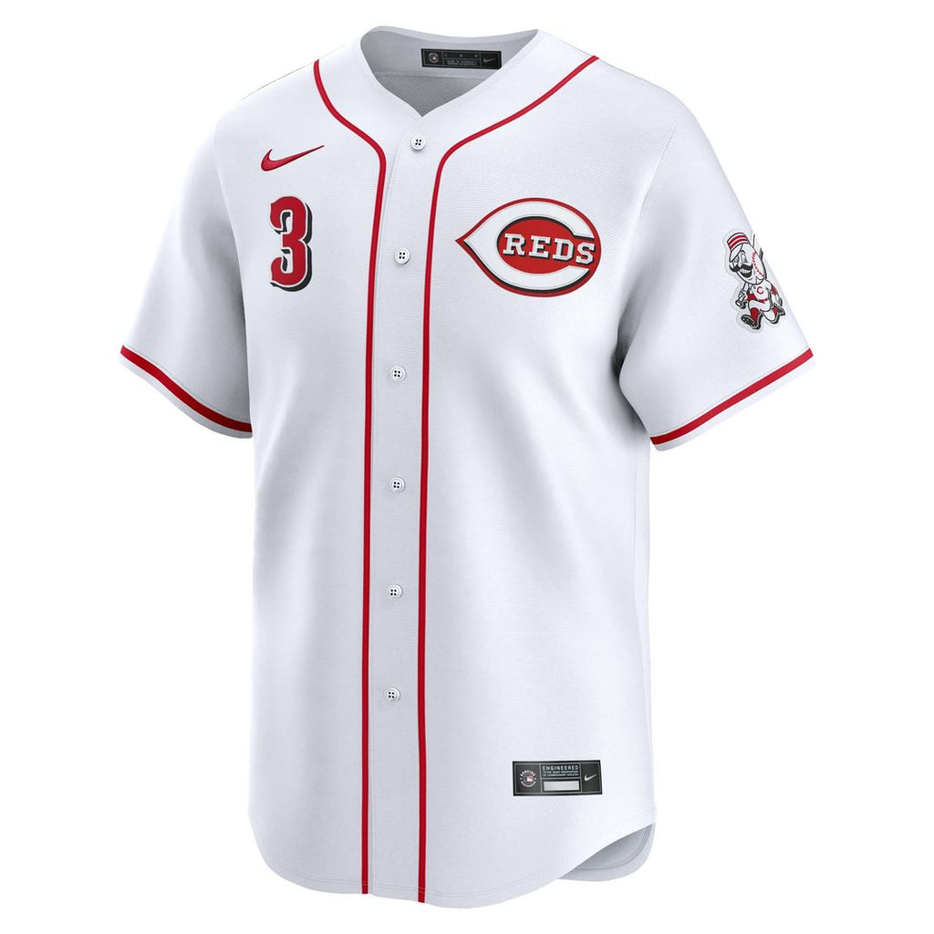 Men's Cincinnati Reds Ke'Bryan Hayes White Home Player Jersey