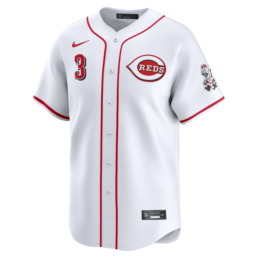 Men's Cincinnati Reds Ke'Bryan Hayes White Home Player Jersey