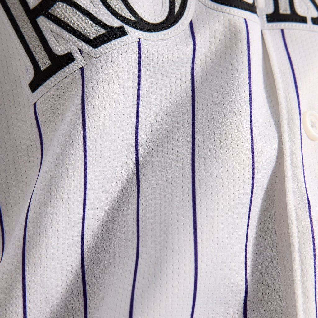 Men's Colorado Rockies White Home Jersey